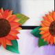 Flower Art – Orange Sunflowers