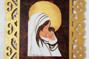 Spiritual Art - Mother and Child