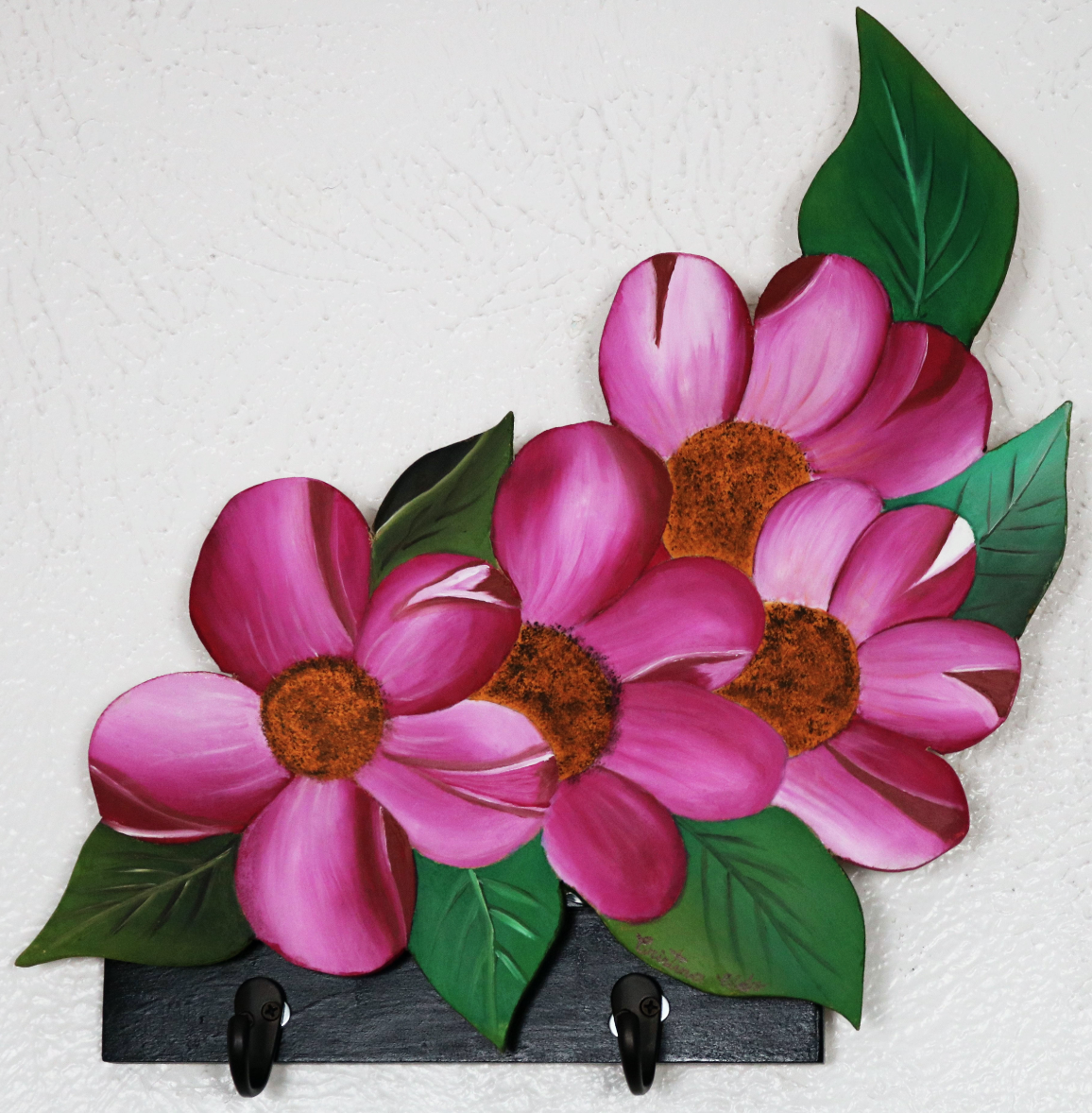 Functional and Custom Art - Magenta Flowers