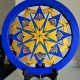 0008 – Mandala – Blue Gold – Azul Oro