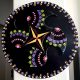 0013 – Mandala – Gold Red Purple Green Black – Oro Rojo Violeta Verde Negro