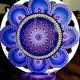 0020 – Mandala – Purple Gold White – Violeta Oro Blanco