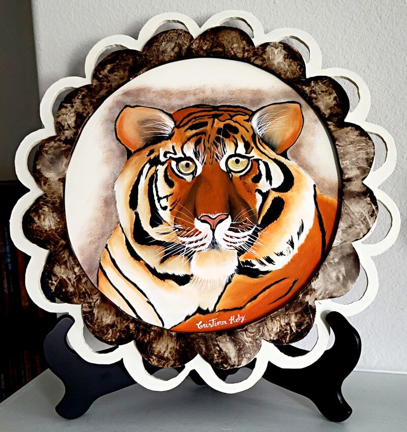 2014 - Tiger Plate - Plato de Tigre
