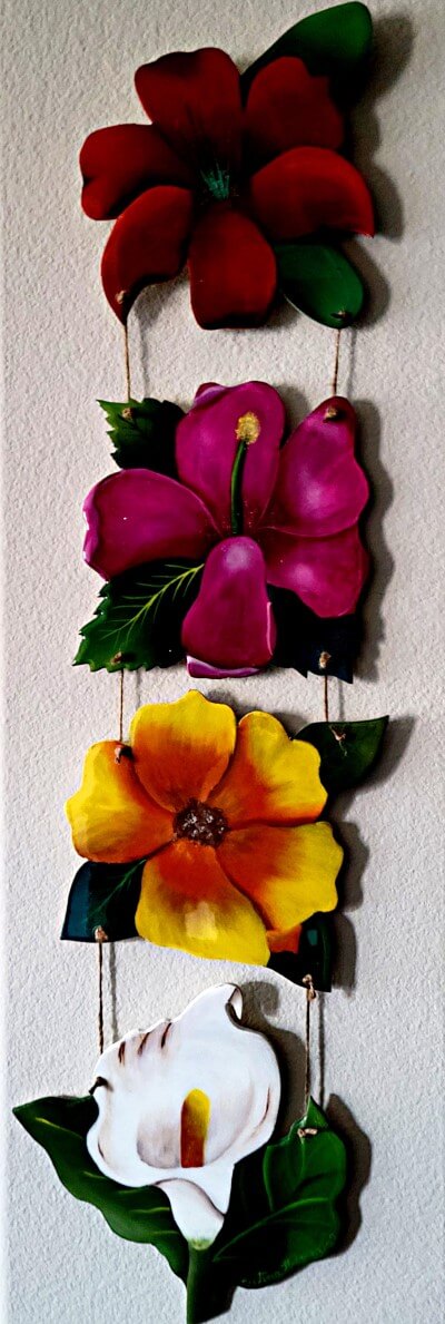 3035 - Chain Art of Flowers - Arte en Cadena de Flores