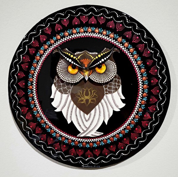 0113 - Owl Mandala