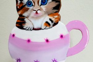 7109 - Kitten in a Cup