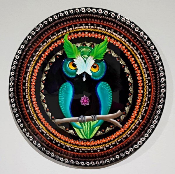 0118 - Owl Mandala