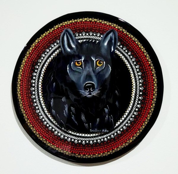 0123 - Wolf Mandala