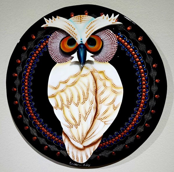 0129 - Owl Mandala