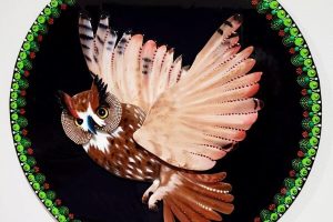 0139 - Flying Owl Mandala