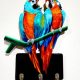 6015 – Parrots with Hooks