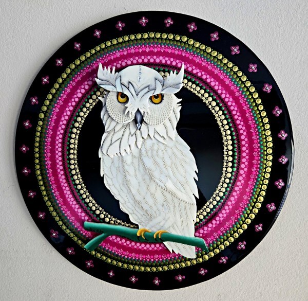 0145 - Owl Mandala